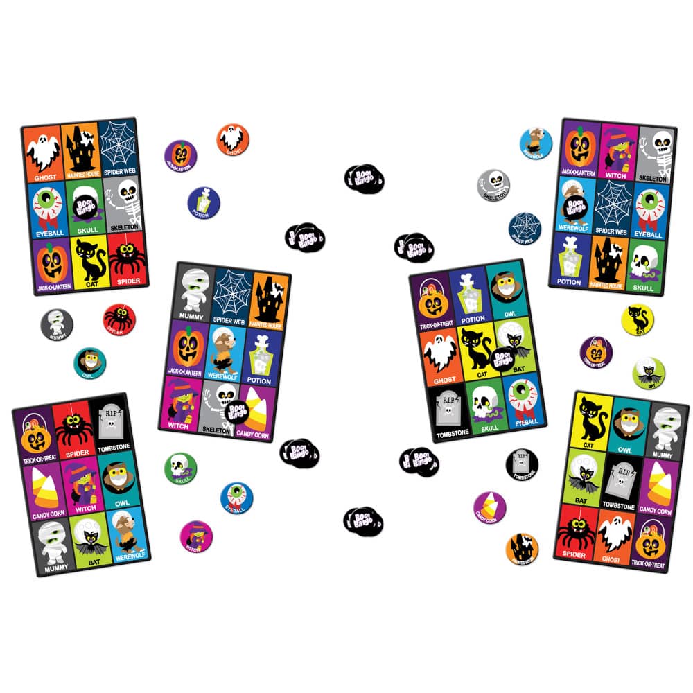 Halloween Boo! Bingo Game