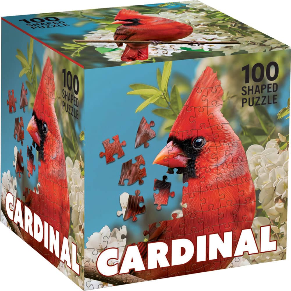Cardinal 100 Piece Shaped Jigsaw Puzzle