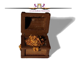 DnD Miniature Opening Lid Treasure Chest Digital STL Download (Online Only)