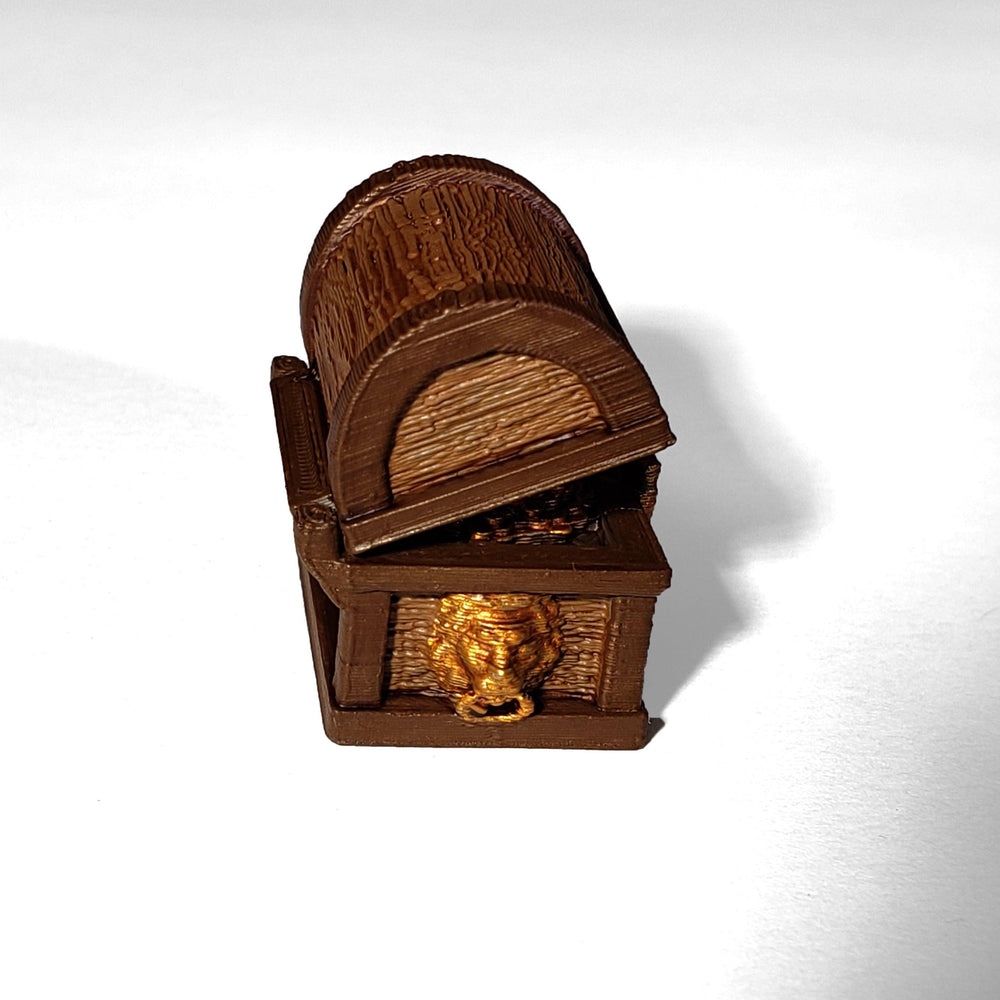DnD Miniature Opening Lid Treasure Chest Digital STL Download (Online Only)
