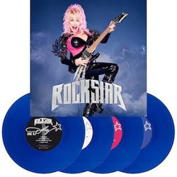 Dolly Parton - Rockstar (Limited Edition, Clear Blue Colored Vinyl) (4 Lp's) (Box Set) [Vinyl] (ONLINE ORDER ONLY)