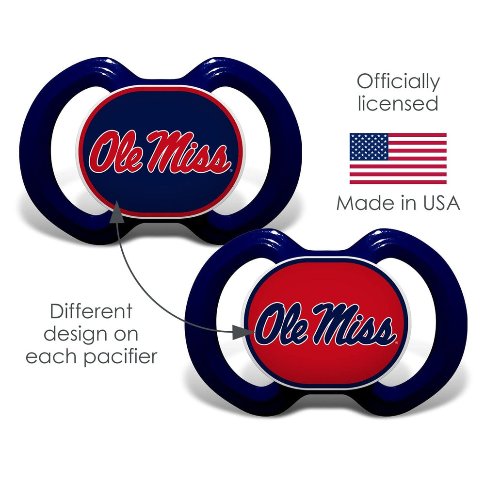Ole Miss Rebels - Pacifier 2-Pack