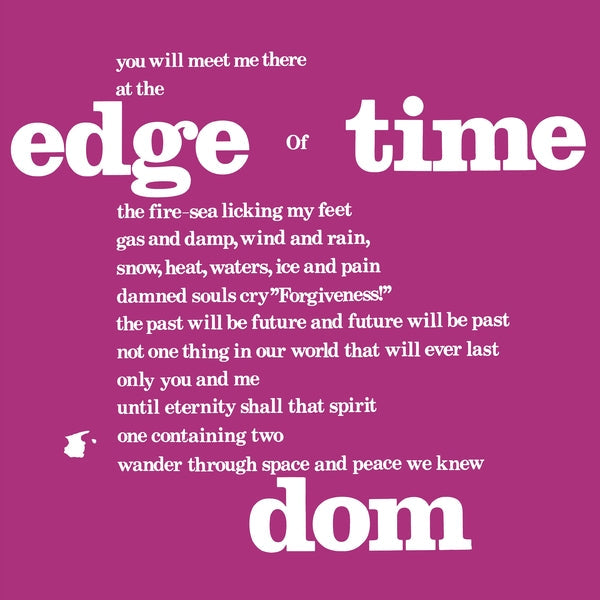 DOM - Edge of Time [CD] (ONLINE ORDER ONLY)