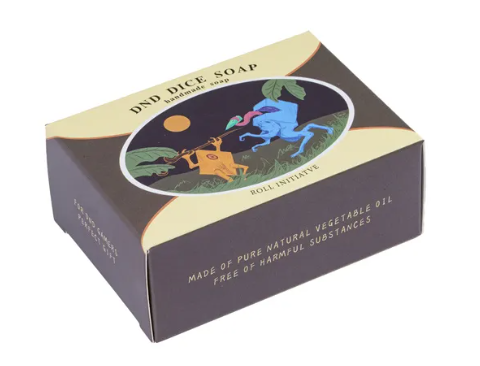 Dice Soap | Lemon Scent Transparent Handmade Soap w/Dice Inside (Online Only)
