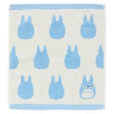 Small White Totoro - Studio Ghibli Silhouette Series (Face Towel) My Neighbor Totoro Marushin Silhouette Towel Series (ONLINE ORDER ONLY)