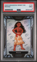 2023 KAKAWOW PHANTOM DISNEY 100 WONDROUS CHARACTER MOANA 127 PSA 9 (Online Order Only)