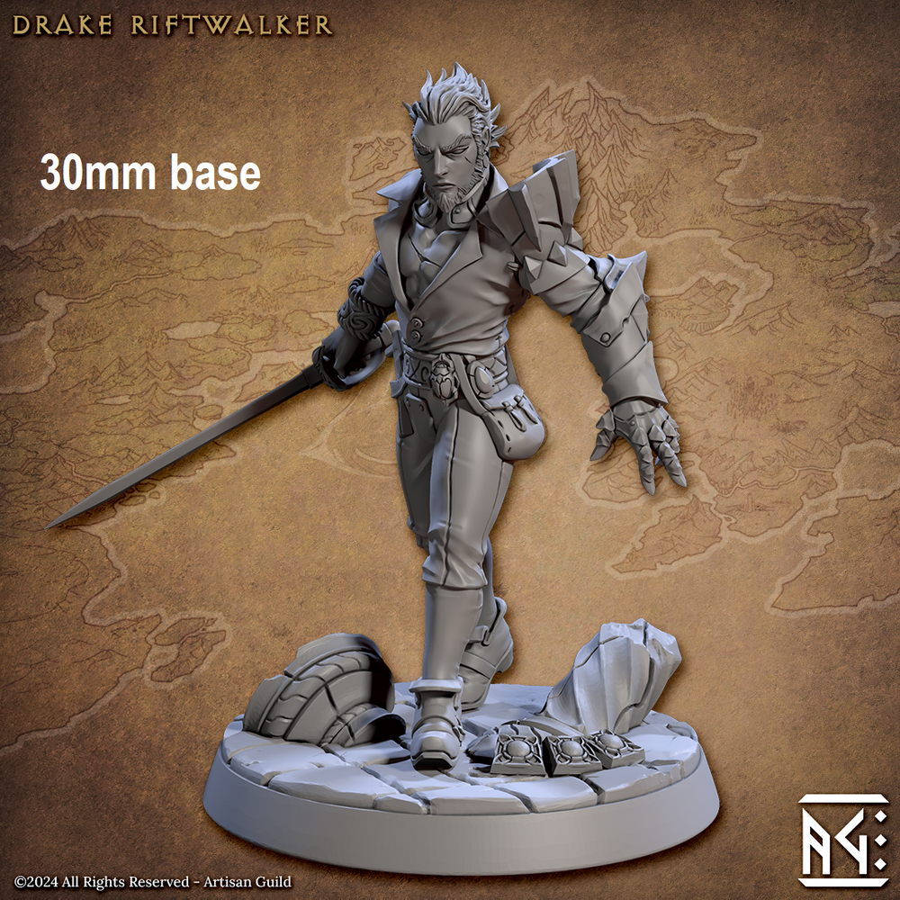 Drake Riftwalker (Male Human Rogue) (Online Only)