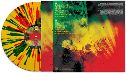 Dread Zeppelin - Dejah-Voodoo (Colored Vinyl, Red, Green, Yellow Splatter) [Vinyl] (ONLINE ORDER ONLY)