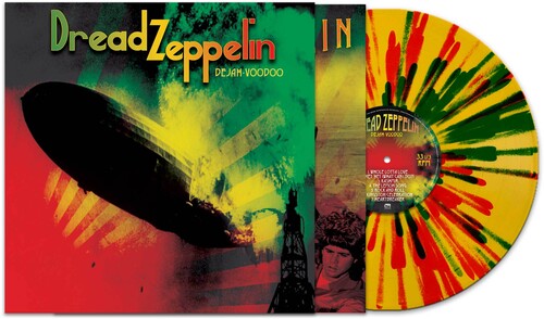 Dread Zeppelin - Dejah-Voodoo (Colored Vinyl, Red, Green, Yellow Splatter) [Vinyl] (ONLINE ORDER ONLY)