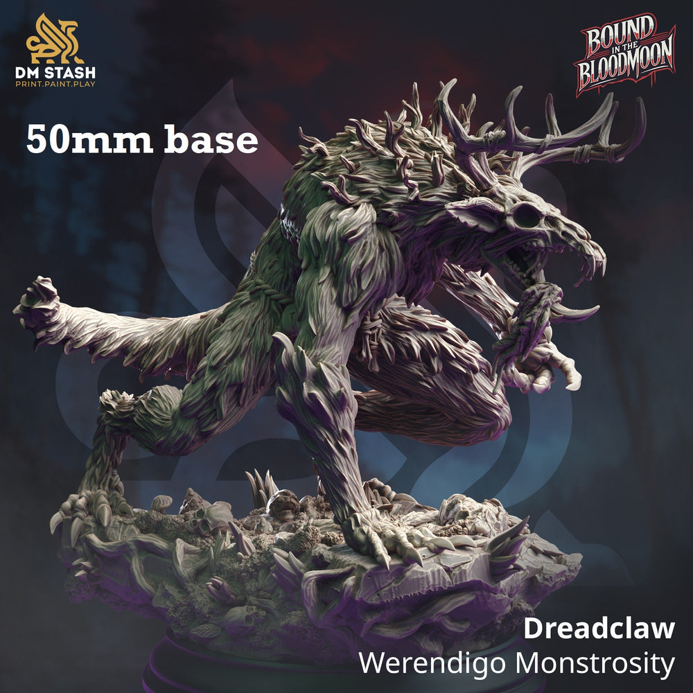 Dreadclaw, Werendigo Monstrosity (Werewolf Wendigo) (Online Only)