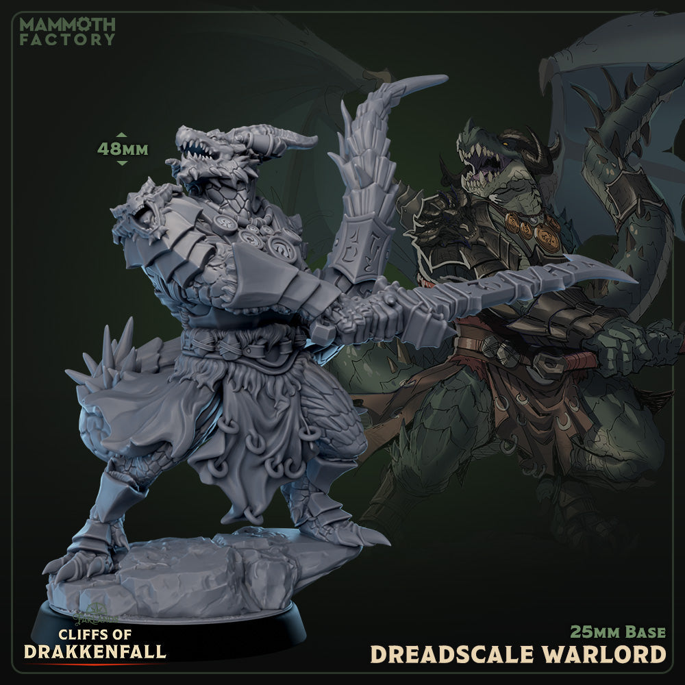 Dreadscale Warlord (Male Dragonborn Warlord) (ONLINE ORDER ONLY)