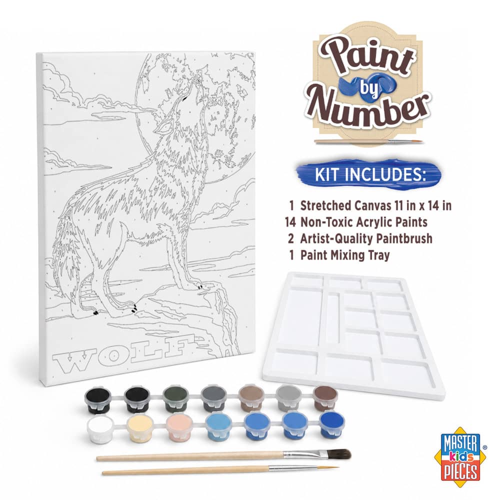 Wolf - Paint by Number