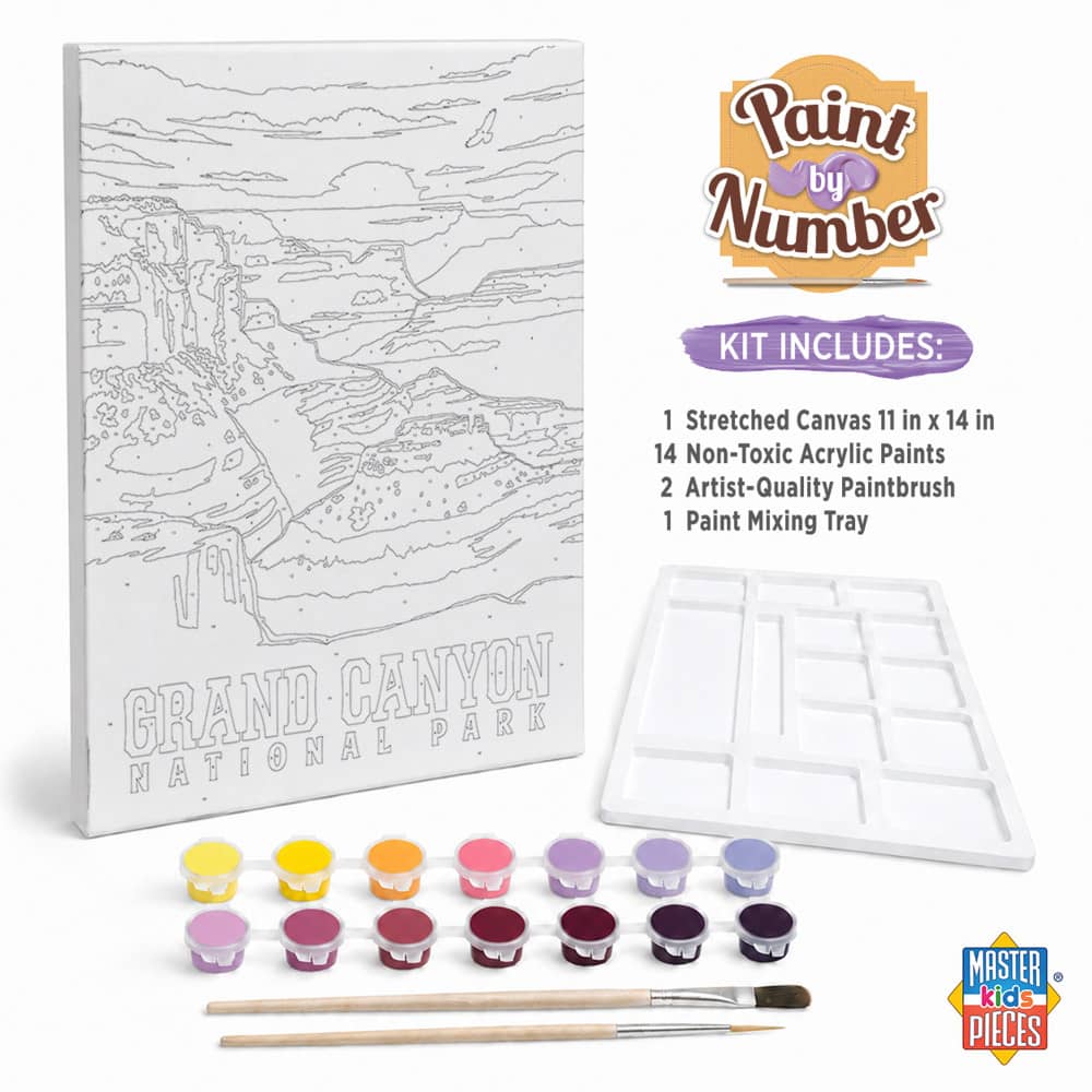 National Parks - Grand Canyon Paint by Number