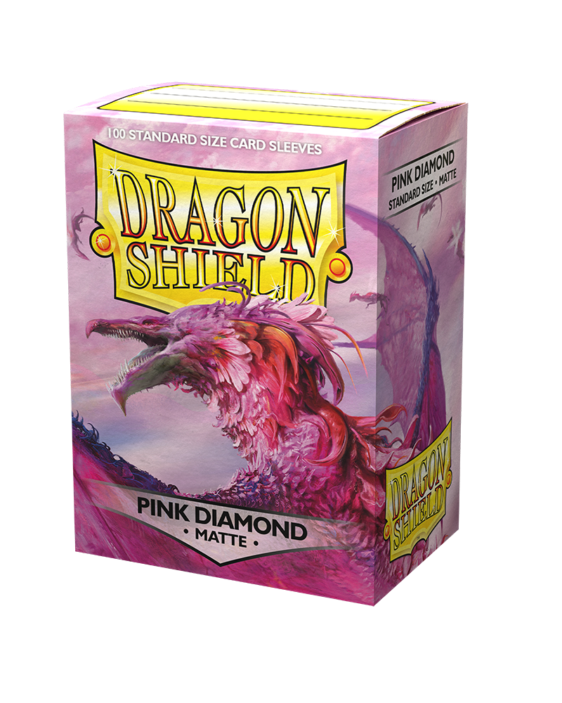 Dragon Shield Matte Sleeve - Pink Diamond 100ct (Online Order Only)