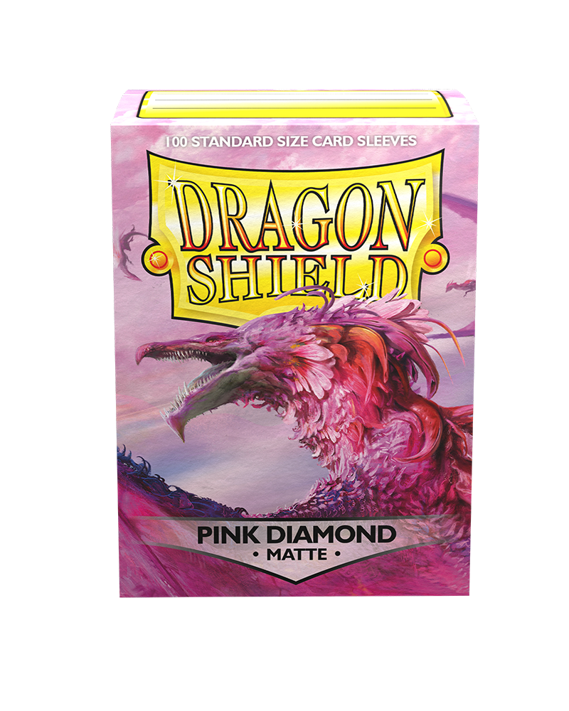 Dragon Shield Matte Sleeve - Pink Diamond 100ct (Online Order Only)