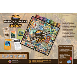 National Parks Opoly Board Game