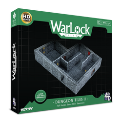 WarLock Tiles: Dungeon Tiles II - Full Height Stone Walls Expansion (ONLINE ORDER ONLY)