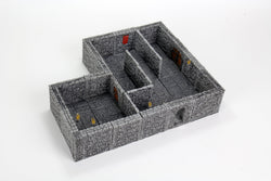 WarLock Tiles: Dungeon Tiles II - Full Height Stone Walls Expansion (ONLINE ORDER ONLY)