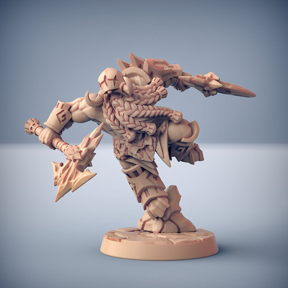 3D Printed Artisan Guild Modular Dumlok Flameseekers Dumlok Flameseekers 28mm 32mm (Online Only)