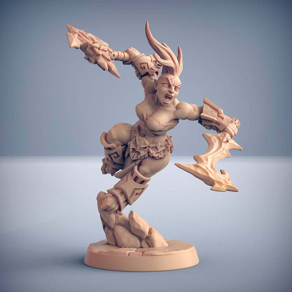 3D Printed Artisan Guild Modular Dumlok Flameseekers Dumlok Flameseekers 28mm 32mm (Online Only)