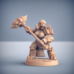 3D Printed Artisan Guild Modular Dumlok Flameseekers Dumlok Flameseekers 28mm 32mm (Online Only)