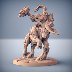 3D Printed Artisan Guild Kalkotaurs Dumlok Flameseekers 28mm 32mm (Online Only)