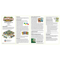 World of Animals Opoly Junior Board Game