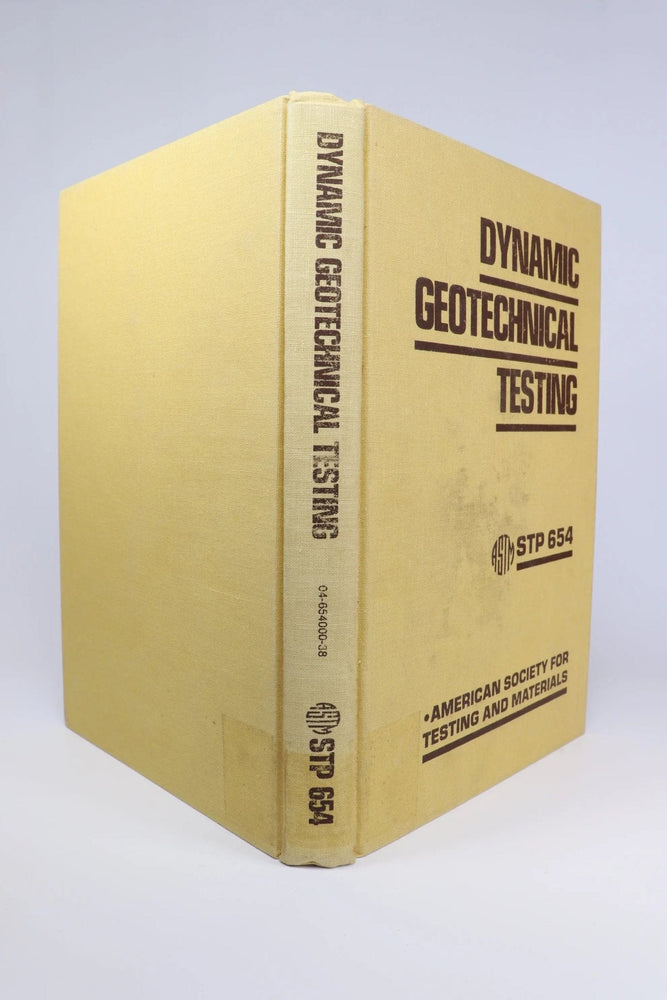 Dynamic Geotechnical Testing (ONLINE ORDER ONLY)