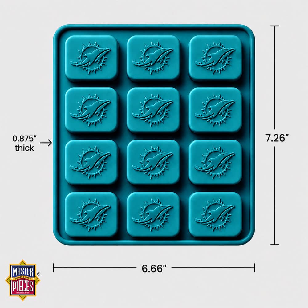 Miami Dolphins Ice Cube Tray