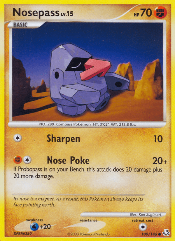 Nosepass (109/146) [Diamond & Pearl: Legends Awakened] (Online Only)