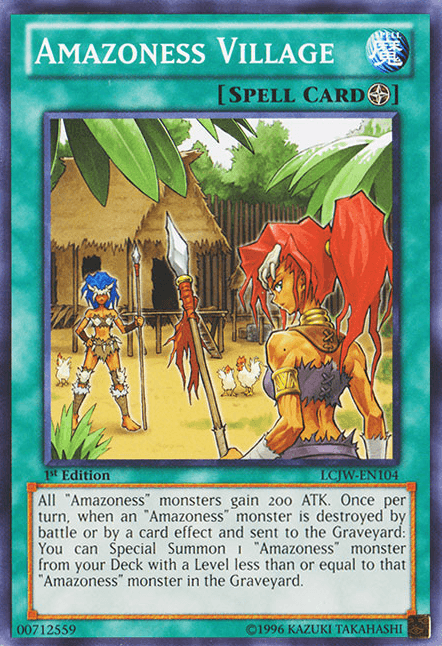 Amazoness Village [LCJW-EN104] Common (ONLINE ORDER ONLY)