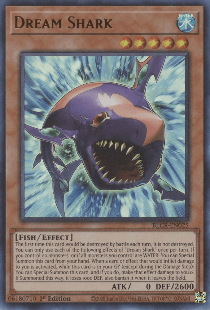 Dream Shark [BLCR-EN025] Ultra Rare (ONLINE ORDER ONLY)