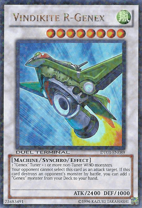 Vindikite R-Genex [DT03-EN089] Ultra Rare (ONLINE ORDER ONLY)