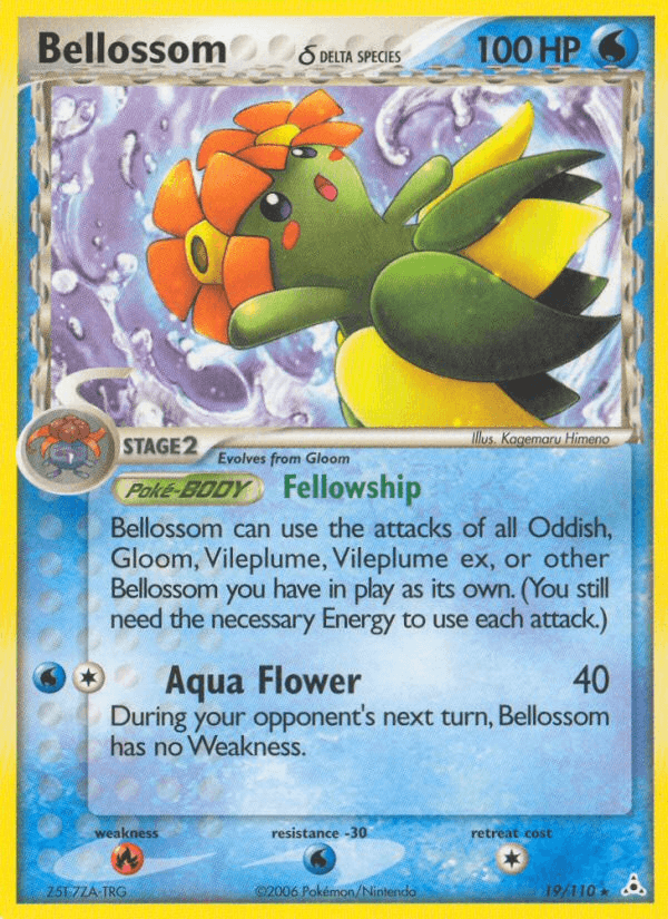 Bellossom (19/110) (Delta Species) [EX: Holon Phantoms] (Online Only)