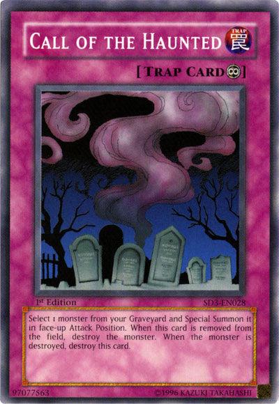 Call of the Haunted [SD3-EN028] Common (ONLINE ORDER ONLY)