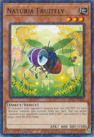 Naturia Fruitfly (Duel Terminal) [HAC1-EN106] Common (ONLINE ORDER ONLY)