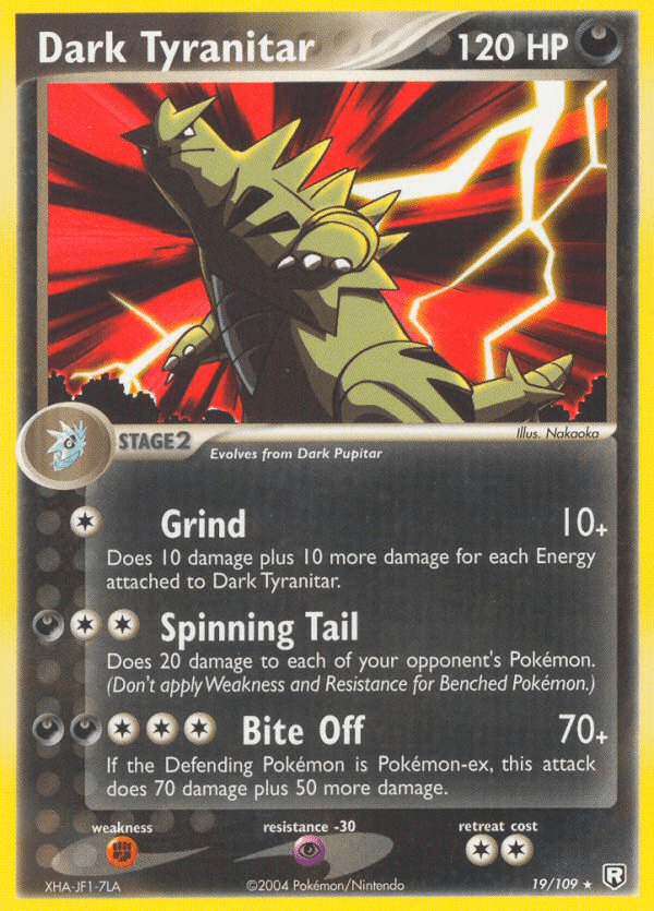 Dark Tyranitar (19/109) [EX: Team Rocket Returns] (Online Only)