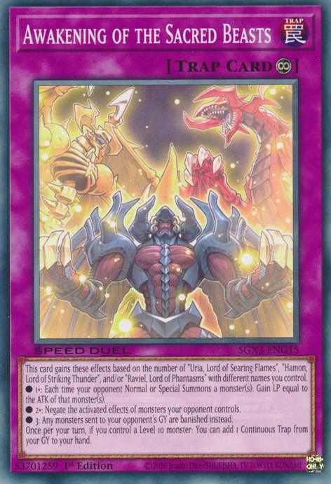 Awakening of the Sacred Beasts [SGX3-ENG15] Common (ONLINE ORDER ONLY)