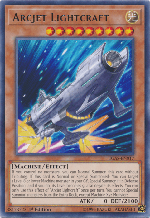 Arcjet Lightcraft [IGAS-EN017] Rare (ONLINE ORDER ONLY)