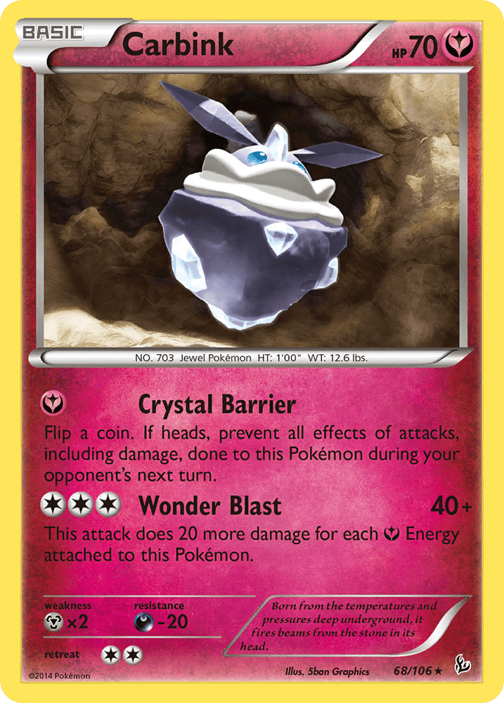 Carbink (68/106) [XY: Flashfire] (Online Only)