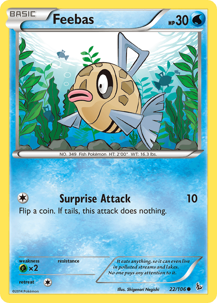Feebas (22/106) [XY: Flashfire] (Online Only)