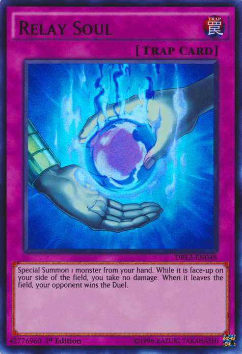 Relay Soul [DRL3-EN048] Ultra Rare (ONLINE ORDER ONLY)