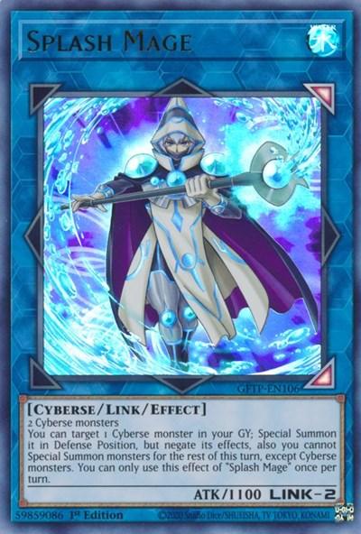 Splash Mage [GFTP-EN106] Ultra Rare (ONLINE ORDER ONLY)