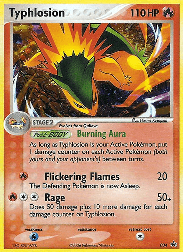 Typhlosion (034) [Nintendo: Black Star Promos] (Online Only)