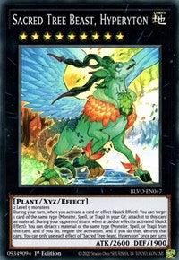 Sacred Tree Beast, Hyperyton [BLVO-EN047] Super Rare (ONLINE ORDER ONLY)