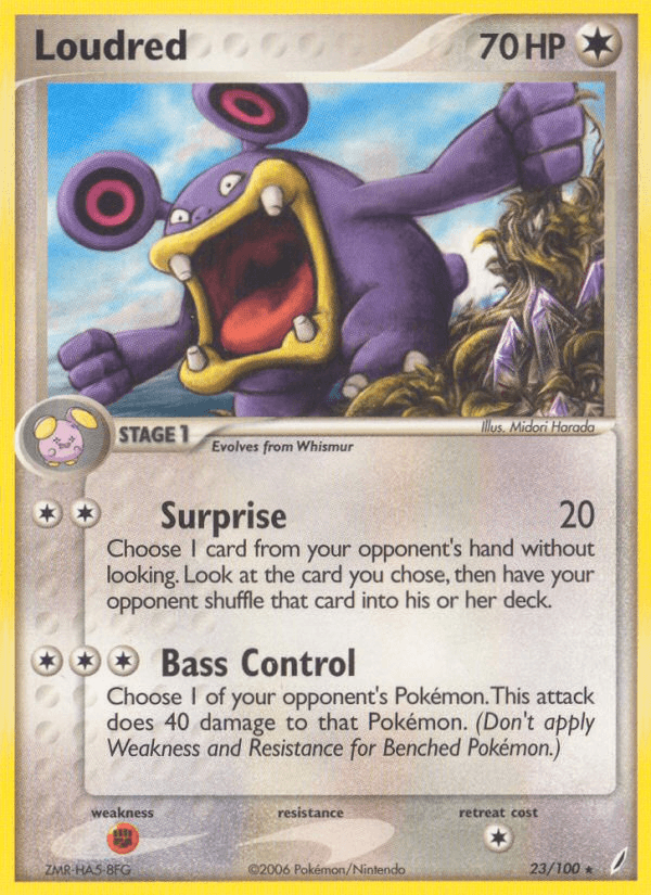 Loudred (23/100) [EX: Crystal Guardians] (Online Only)