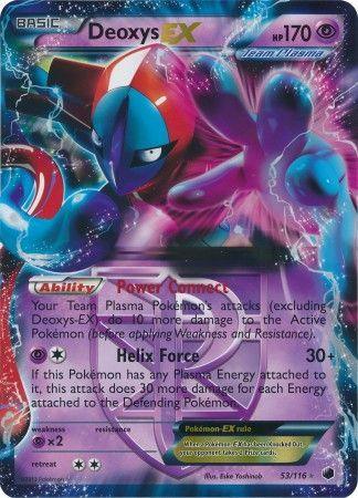 Deoxys EX (53/116) (Jumbo Card) [Black & White: Plasma Freeze] (Online Only)