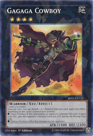 Gagaga Cowboy [BP03-EN123] Shatterfoil Rare (ONLINE ORDER ONLY)