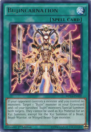 Bujincarnation [MP14-EN102] Rare