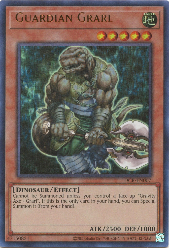 Guardian Grarl (25th Anniversary) [DCR-EN007] Ultra Rare (ONLINE ORDER ONLY)